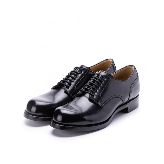 SU-100C　CORDOVAN PLAIN TOE SHOES BL