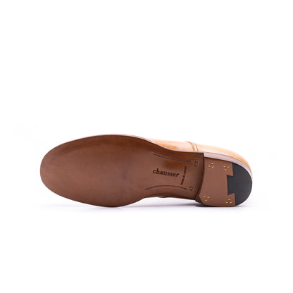 C-7930　CORDOVAN PLAIN TOE SHOES NA