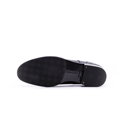 C-7013　PLAIN TOE SHOES BL