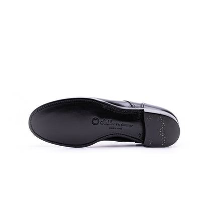 SU-100C　CORDOVAN PLAIN TOE SHOES BL