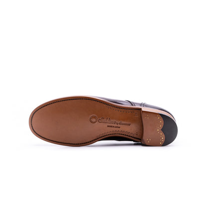 SU-100C　CORDOVAN PLAIN TOE SHOES BGD