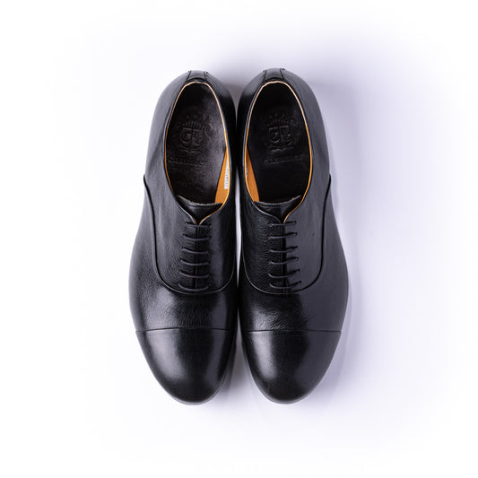 C-797　CAP-TOE SHOES BL