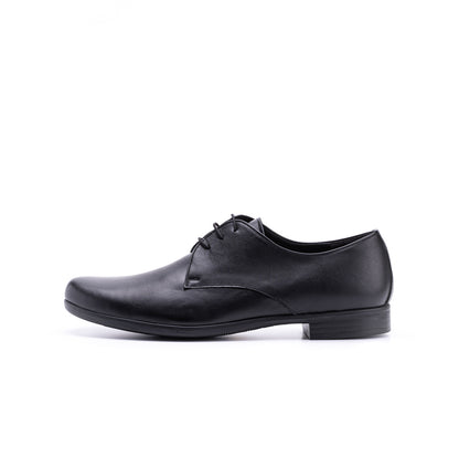 TR-008M　PLAIN TOE SHOES BL