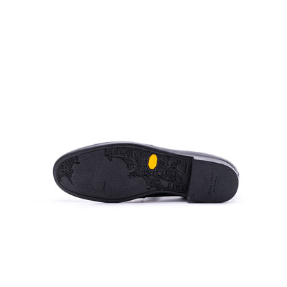 TR-003　SIDE-GORE SLIP-ON SHOES BL