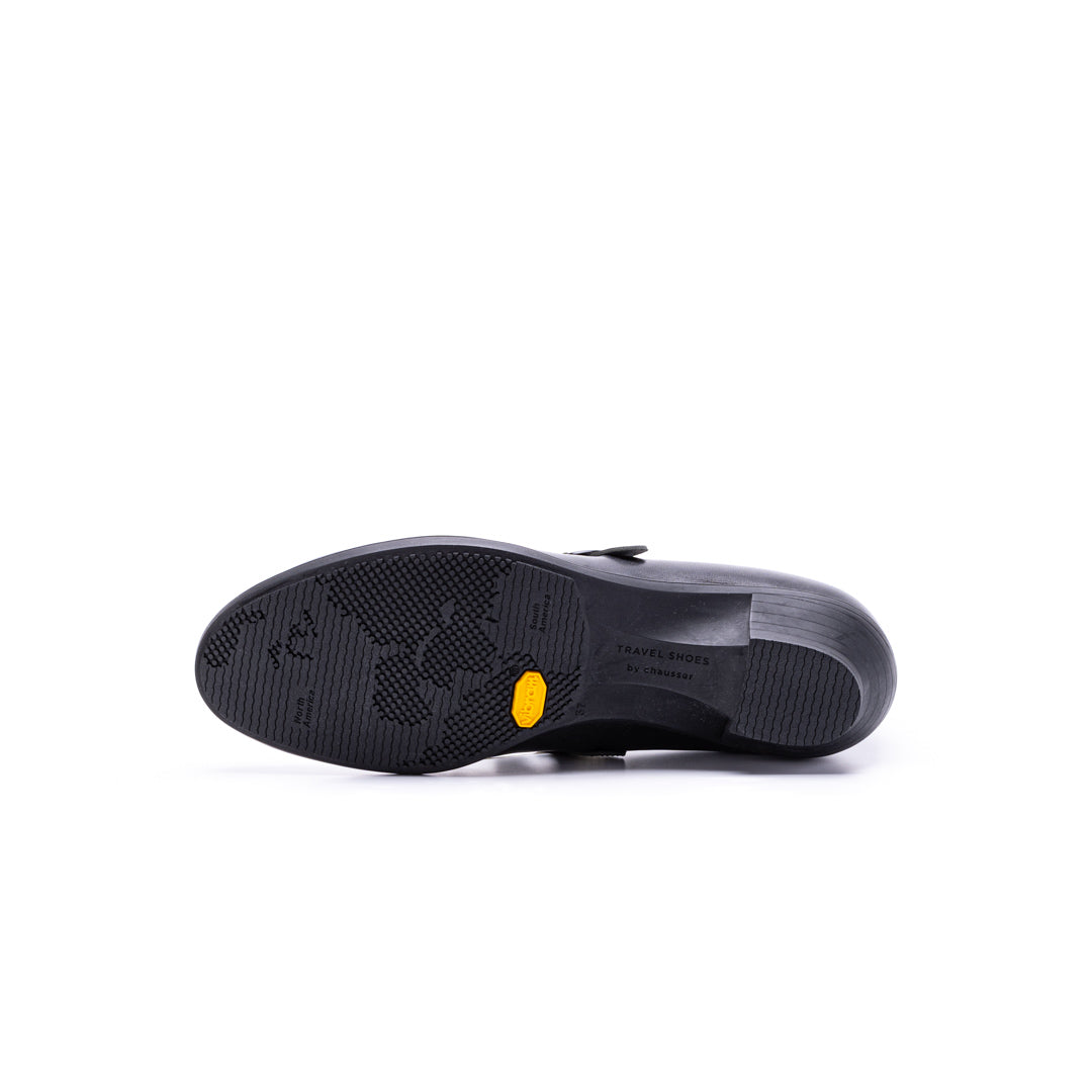 TR-006　ONE-STRAP HEELS BL