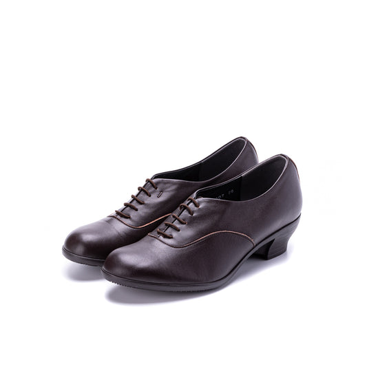 TR-007　LACE-UP HEELS DBR