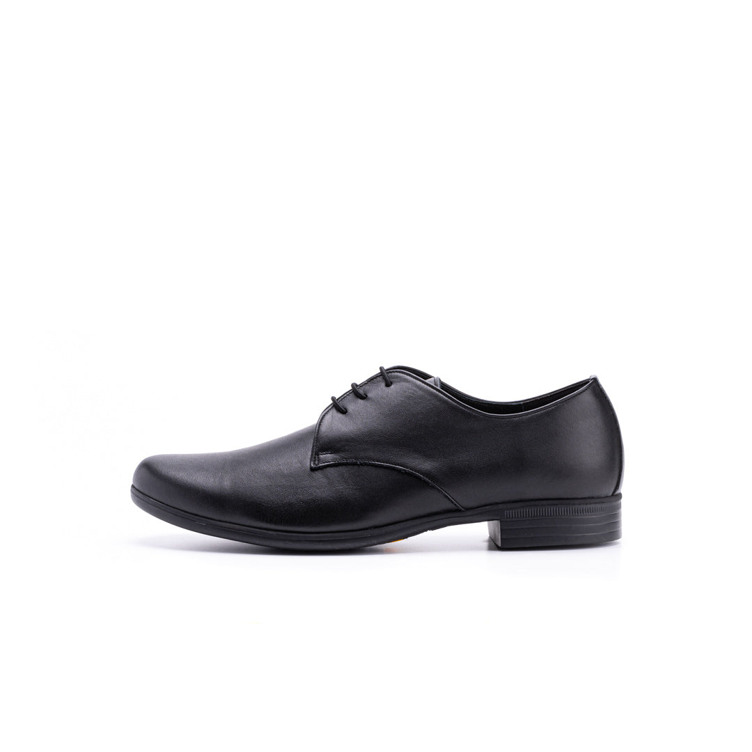 TR-008　PLAIN TOE SHOES BL