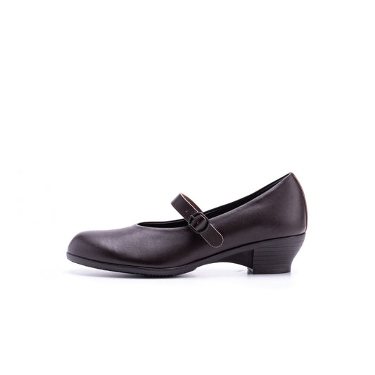 TR-006　ONE-STRAP HEELS DBR