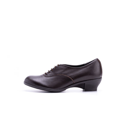 TR-007　LACE-UP HEELS DBR