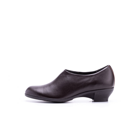 TR-012　SLIP-ON HEEL SHOES DBR