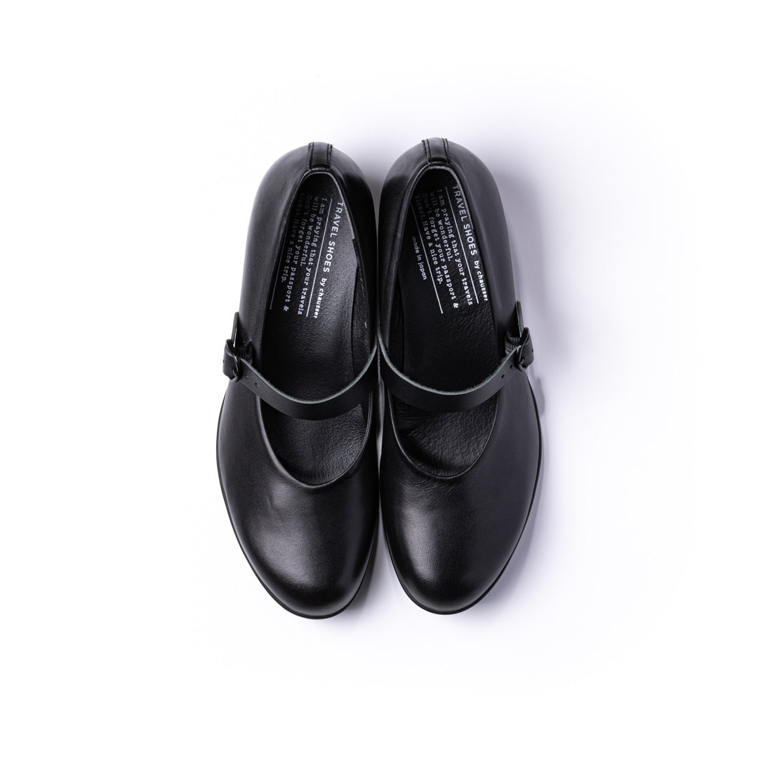 TR-006　ONE-STRAP HEELS BL