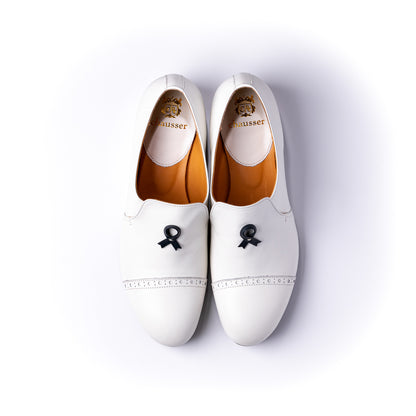 C-2174　SLIP-ON SHOES WH