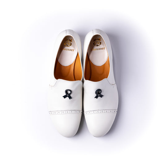 C-2174　SLIP-ON SHOES WH