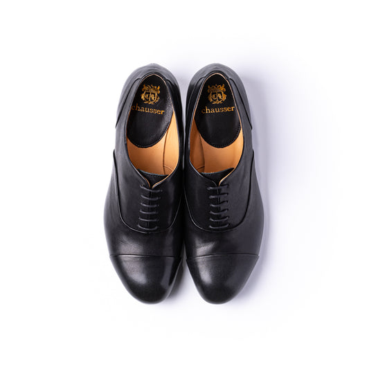C-2175　2-WAY CAP-TOE SHOES BL