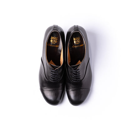 C-2243　CAP-TOE HEELS BL