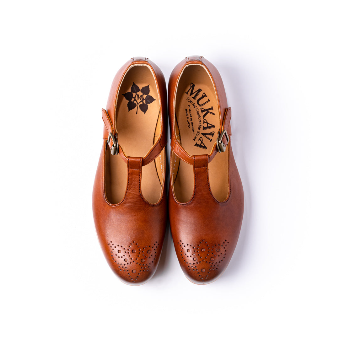 MU-997　T-STRAP SHOES BR