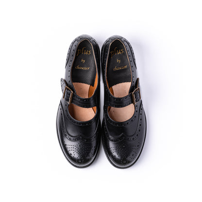PC-5055　ONE-STRAP SHOES BL