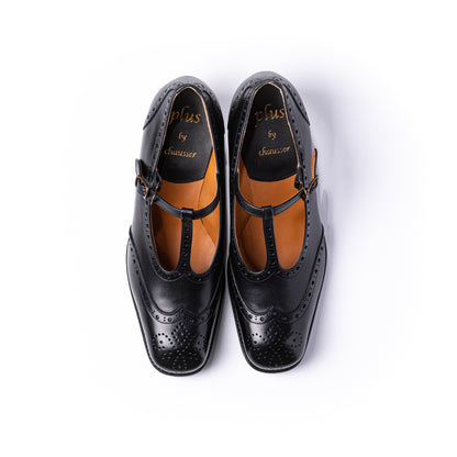 PC-5054　T-STRAP PUMPS BL