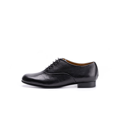 C-2258　PLAIN TOE SHOES BL