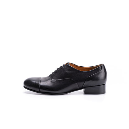 C-2175　2-WAY CAP-TOE SHOES BL