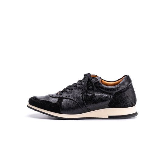 MU-955　LEATHER SNEAKERS BL