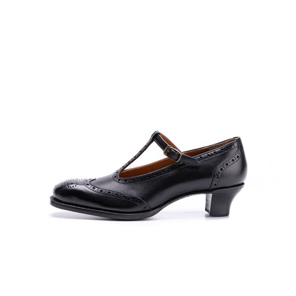 PC-5054　T-STRAP PUMPS BL