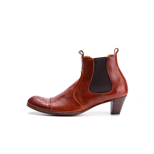 PC-5013　SIDE-GORE HEEL BOOTS BR