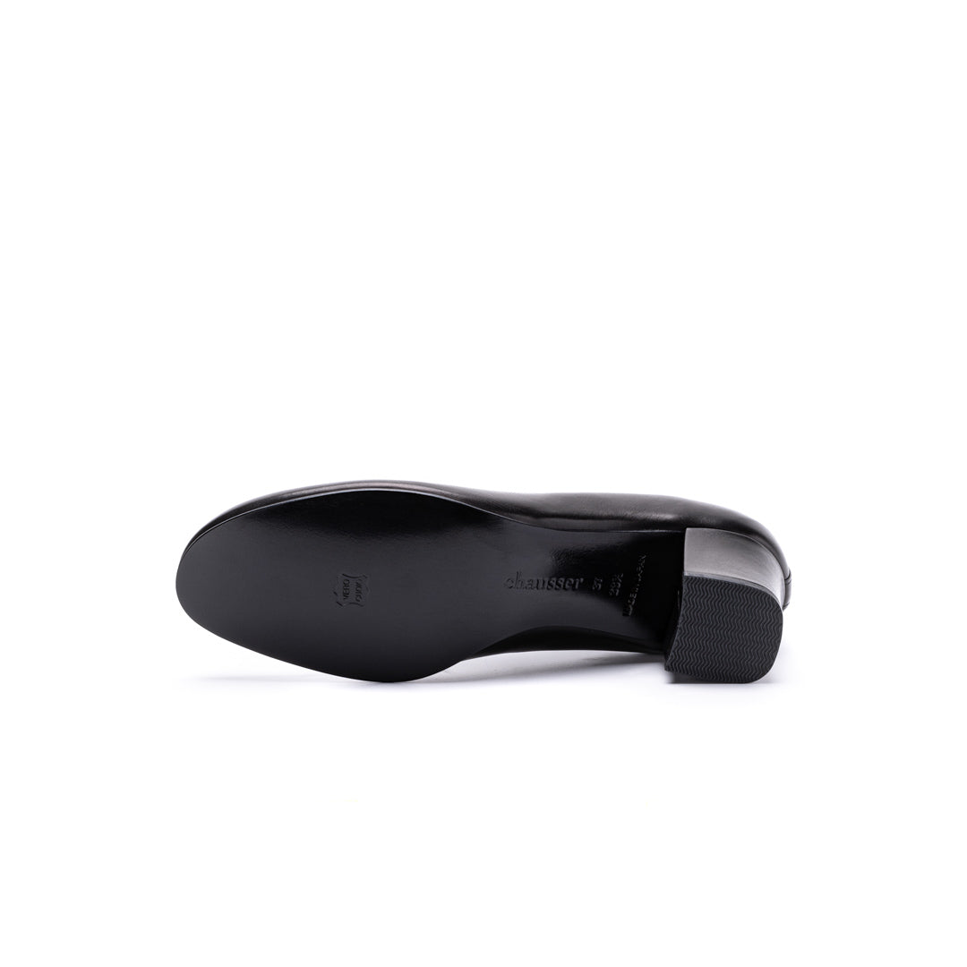 C-2298　V-CUT PUMPS BL
