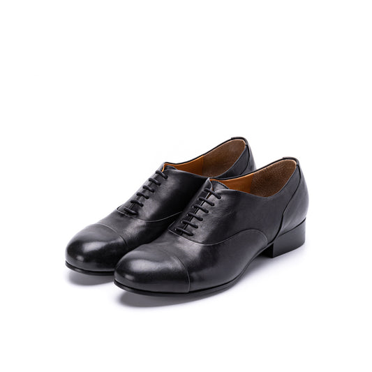 C-2175　2-WAY CAP-TOE SHOES BL