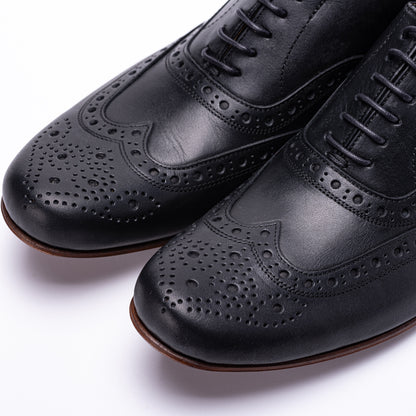 C-279　WINGTIP SHOES BL
