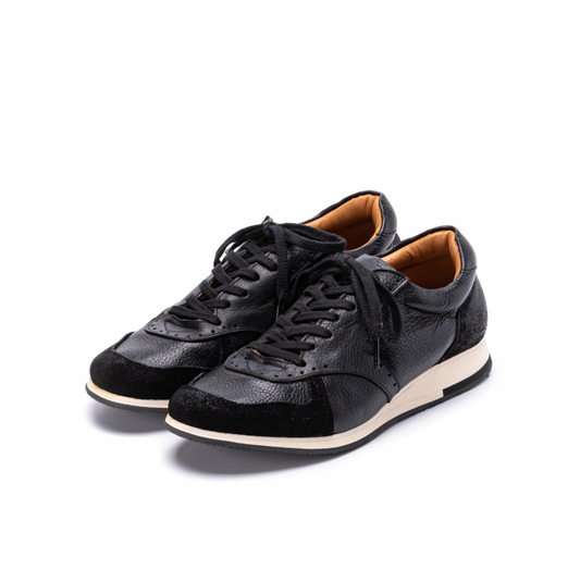 MU-955　LEATHER SNEAKERS BL