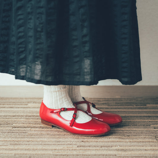 C-2349　CROSS-STRAP SHOES RDE