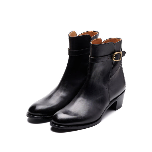 PC-5083　JODHPUR HEEL BOOTS BL