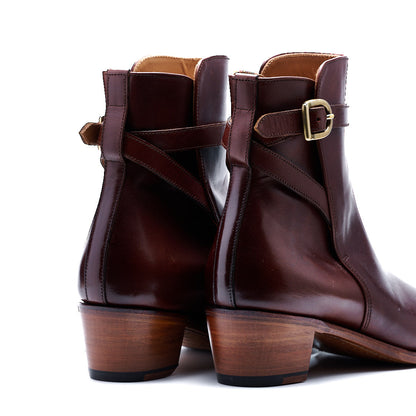 PC-5083　JODHPUR HEEL BOOTS DBR
