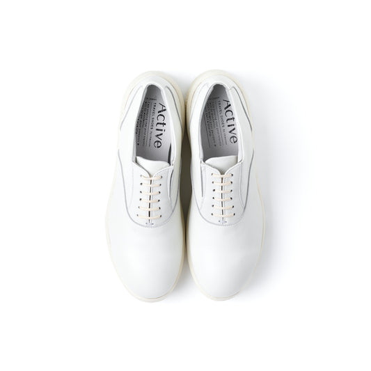 TRA-026　PLAIN TOE OXFORD SHOES WH
