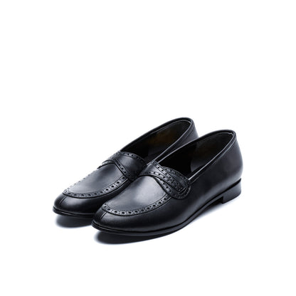 C-2356　U-TIP LOAFERS BL