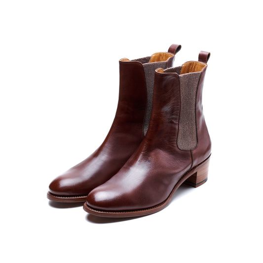PC-5079　SIDE-GORE HEEL BOOTS DBR
