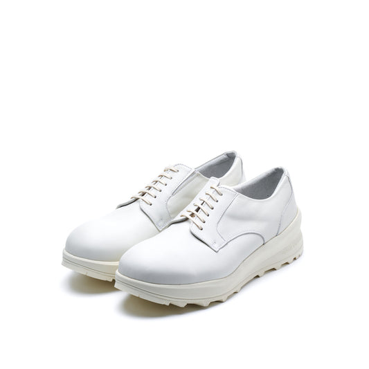 TRA-025　PLAIN TOE DERBY SHOES WH