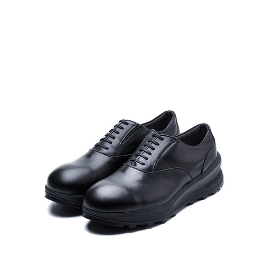TRA-026　PLAIN TOE OXFORD SHOES BL