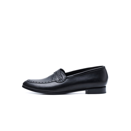 C-2356　U-TIP LOAFERS BL