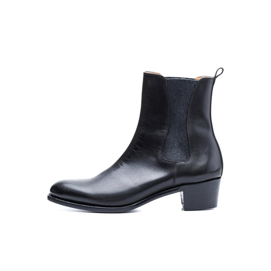 PC-5079　SIDE-GORE HEEL BOOTS BL