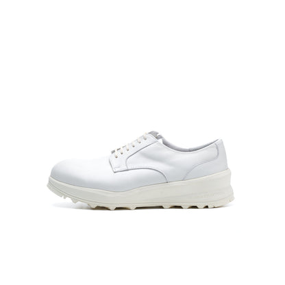 TRA-025　PLAIN TOE DERBY SHOES WH