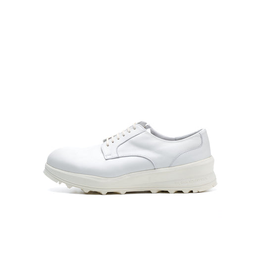 TRA-025　PLAIN TOE DERBY SHOES WH