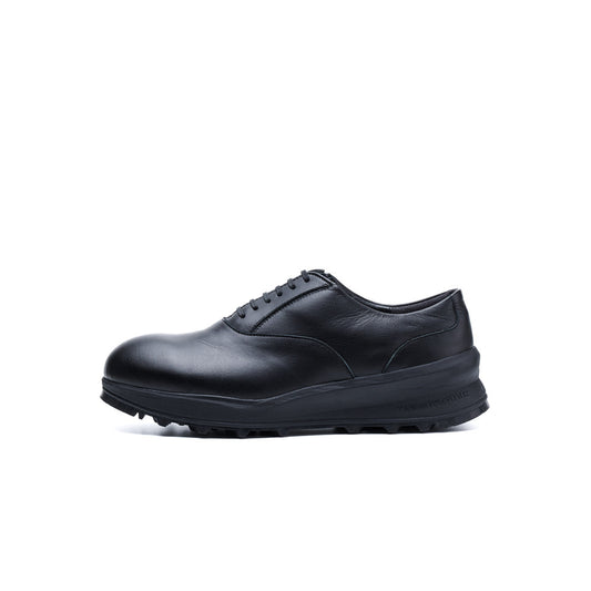 TRA-026　PLAIN TOE OXFORD SHOES BL