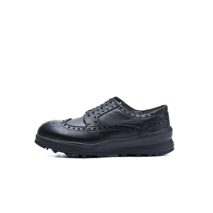 TRA-027　WINGTIP SHOES BL