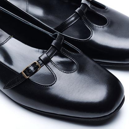 C-2357　STRAP SHOES BL