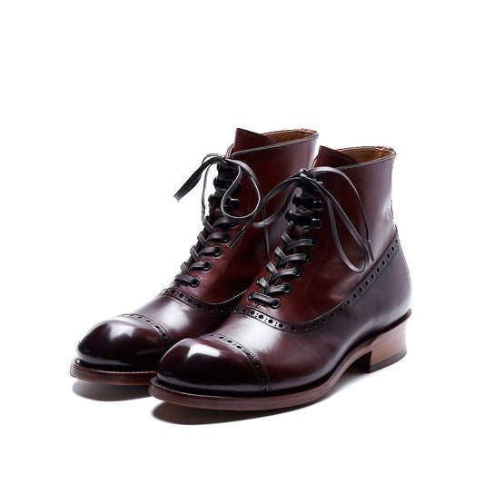 C-7067　BALMORAL BOOTS DBR/C