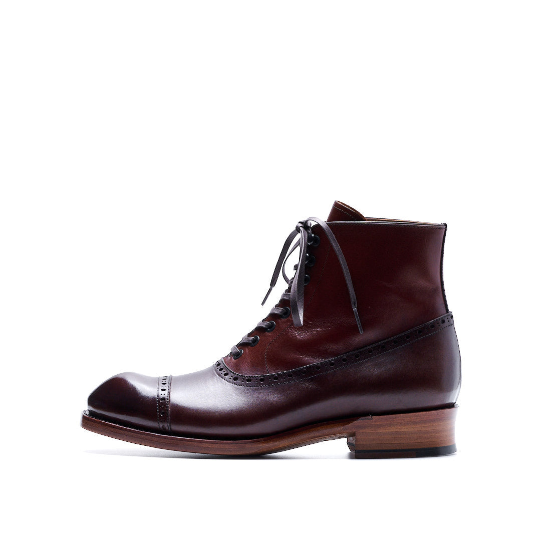 C-7067　BALMORAL BOOTS DBR/C