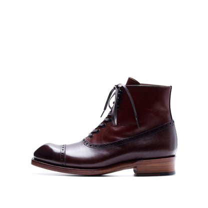 C-7067　BALMORAL BOOTS DBR/C