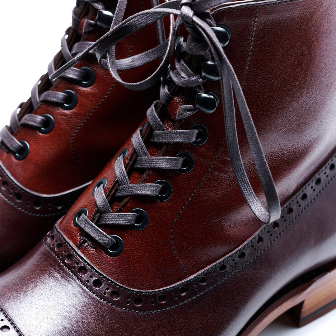 C-7067 BALMORAL BOOTS DBR/C – chausser online store